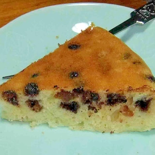 無花果とチョコの炊飯器ケーキ